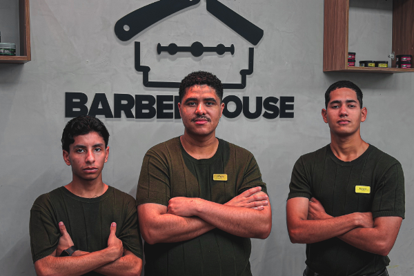 Equipe da BARBER HOUSE em Praia Grande